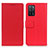 Handytasche Stand Schutzhülle Flip Leder Hülle M08L für Oppo A55 5G Rot
