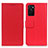 Handytasche Stand Schutzhülle Flip Leder Hülle M08L für Oppo A55S 5G Rot