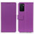 Handytasche Stand Schutzhülle Flip Leder Hülle M08L für Oppo A55S 5G Violett