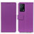 Handytasche Stand Schutzhülle Flip Leder Hülle M08L für Oppo K9 5G Violett
