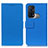 Handytasche Stand Schutzhülle Flip Leder Hülle M08L für Oppo Reno5 A Blau