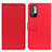 Handytasche Stand Schutzhülle Flip Leder Hülle M08L für Xiaomi POCO M3 Pro 5G Rot