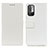 Handytasche Stand Schutzhülle Flip Leder Hülle M08L für Xiaomi Redmi Note 10 5G Weiß