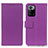 Handytasche Stand Schutzhülle Flip Leder Hülle M08L für Xiaomi Redmi Note 10 Pro 5G Violett