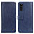 Handytasche Stand Schutzhülle Flip Leder Hülle M10L für Sony Xperia 10 III SOG04 Blau