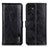 Handytasche Stand Schutzhülle Flip Leder Hülle M11L für Samsung Galaxy A13 4G Schwarz