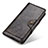 Handytasche Stand Schutzhülle Flip Leder Hülle M12L für Samsung Galaxy A02s Bronze