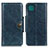 Handytasche Stand Schutzhülle Flip Leder Hülle M12L für Samsung Galaxy A22s 5G Blau