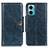 Handytasche Stand Schutzhülle Flip Leder Hülle M12L für Xiaomi Redmi 11 Prime 5G Blau