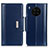 Handytasche Stand Schutzhülle Flip Leder Hülle M13L für Huawei Nova 8i Blau