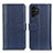 Handytasche Stand Schutzhülle Flip Leder Hülle M14L für Samsung Galaxy A13 4G Blau