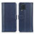 Handytasche Stand Schutzhülle Flip Leder Hülle M14L für Samsung Galaxy M32 4G Blau