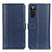 Handytasche Stand Schutzhülle Flip Leder Hülle M14L für Sony Xperia 10 III SOG04 Blau