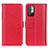 Handytasche Stand Schutzhülle Flip Leder Hülle M14L für Xiaomi Redmi Note 10 5G Rot