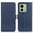 Handytasche Stand Schutzhülle Flip Leder Hülle M15L für Motorola Moto Edge (2023) 5G Blau