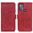 Handytasche Stand Schutzhülle Flip Leder Hülle M15L für Motorola Moto G50 Rot