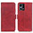 Handytasche Stand Schutzhülle Flip Leder Hülle M15L für Oppo F21 Pro 4G Rot