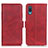 Handytasche Stand Schutzhülle Flip Leder Hülle M15L für Samsung Galaxy A02 Rot