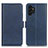 Handytasche Stand Schutzhülle Flip Leder Hülle M15L für Samsung Galaxy A13 5G Blau