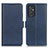 Handytasche Stand Schutzhülle Flip Leder Hülle M15L für Samsung Galaxy A34 5G Blau