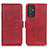 Handytasche Stand Schutzhülle Flip Leder Hülle M15L für Samsung Galaxy A82 5G Rot