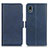 Handytasche Stand Schutzhülle Flip Leder Hülle M15L für Sony Xperia Ace III SOG08 Blau