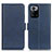 Handytasche Stand Schutzhülle Flip Leder Hülle M15L für Xiaomi Poco X3 GT 5G Blau