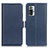 Handytasche Stand Schutzhülle Flip Leder Hülle M15L für Xiaomi Redmi Note 10 Pro 4G Blau