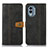 Handytasche Stand Schutzhülle Flip Leder Hülle M16L für Nokia X30 5G Schwarz