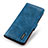 Handytasche Stand Schutzhülle Flip Leder Hülle M25L für Samsung Galaxy S21 5G Blau