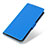 Handytasche Stand Schutzhülle Flip Leder Hülle ML8 für Samsung Galaxy A03 Core Blau