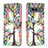 Handytasche Stand Schutzhülle Flip Leder Hülle Modisch Muster B01F für Google Pixel 7a 5G