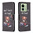 Handytasche Stand Schutzhülle Flip Leder Hülle Modisch Muster B01F für Motorola Moto Edge (2023) 5G