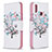 Handytasche Stand Schutzhülle Flip Leder Hülle Modisch Muster B01F für Samsung Galaxy A10s