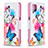 Handytasche Stand Schutzhülle Flip Leder Hülle Modisch Muster B01F für Samsung Galaxy A12 5G