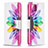 Handytasche Stand Schutzhülle Flip Leder Hülle Modisch Muster B01F für Samsung Galaxy A12 5G Plusfarbig