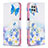Handytasche Stand Schutzhülle Flip Leder Hülle Modisch Muster B01F für Samsung Galaxy A22 4G