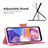 Handytasche Stand Schutzhülle Flip Leder Hülle Modisch Muster B01F für Samsung Galaxy A23 5G