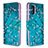 Handytasche Stand Schutzhülle Flip Leder Hülle Modisch Muster B01F für Samsung Galaxy A41