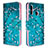 Handytasche Stand Schutzhülle Flip Leder Hülle Modisch Muster B01F für Samsung Galaxy A70E