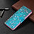 Handytasche Stand Schutzhülle Flip Leder Hülle Modisch Muster B01F für Samsung Galaxy A72 5G