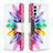 Handytasche Stand Schutzhülle Flip Leder Hülle Modisch Muster B01F für Samsung Galaxy F23 5G