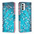 Handytasche Stand Schutzhülle Flip Leder Hülle Modisch Muster B01F für Samsung Galaxy F23 5G