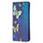 Handytasche Stand Schutzhülle Flip Leder Hülle Modisch Muster B01F für Samsung Galaxy S23 Ultra 5G