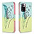 Handytasche Stand Schutzhülle Flip Leder Hülle Modisch Muster B01F für Xiaomi Mi 11i 5G (2022) Minzgrün