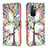 Handytasche Stand Schutzhülle Flip Leder Hülle Modisch Muster B01F für Xiaomi Poco M4 Pro 5G Grün