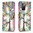 Handytasche Stand Schutzhülle Flip Leder Hülle Modisch Muster B01F für Xiaomi Redmi 10 4G