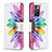 Handytasche Stand Schutzhülle Flip Leder Hülle Modisch Muster B01F für Xiaomi Redmi 10 4G Plusfarbig