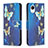 Handytasche Stand Schutzhülle Flip Leder Hülle Modisch Muster B03F für Samsung Galaxy A23e 5G