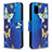 Handytasche Stand Schutzhülle Flip Leder Hülle Modisch Muster B03F für Samsung Galaxy A31